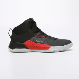 Men's/Women's Beginner Basketball Shoes Protect 100 - Black/Red