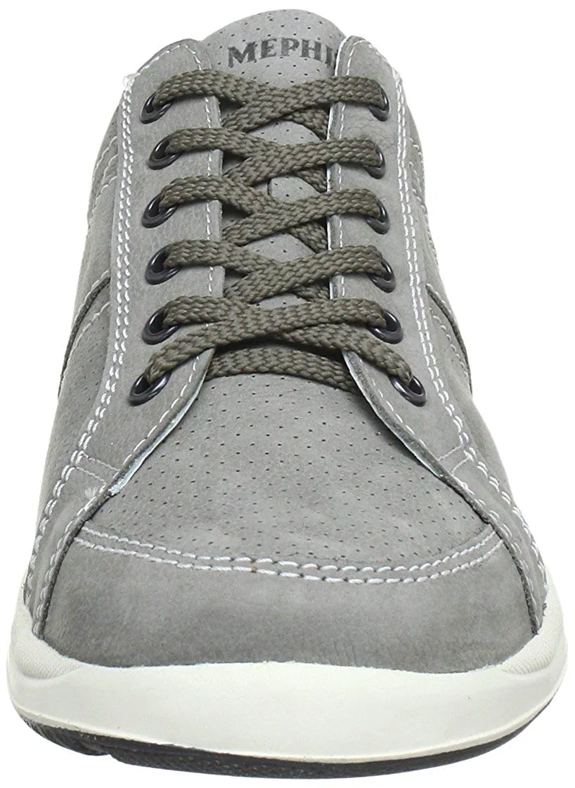 Mephisto HERO PERF light grey nubuck sporty laceshoe for men