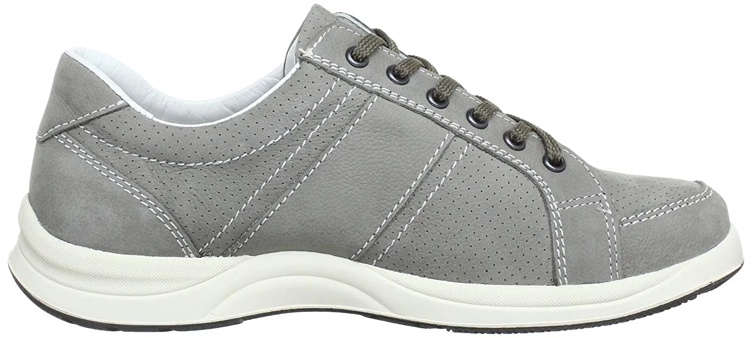 Mephisto HERO PERF light grey nubuck sporty laceshoe for men