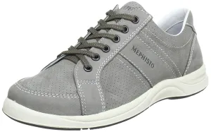 Mephisto HERO PERF light grey nubuck sporty laceshoe for men