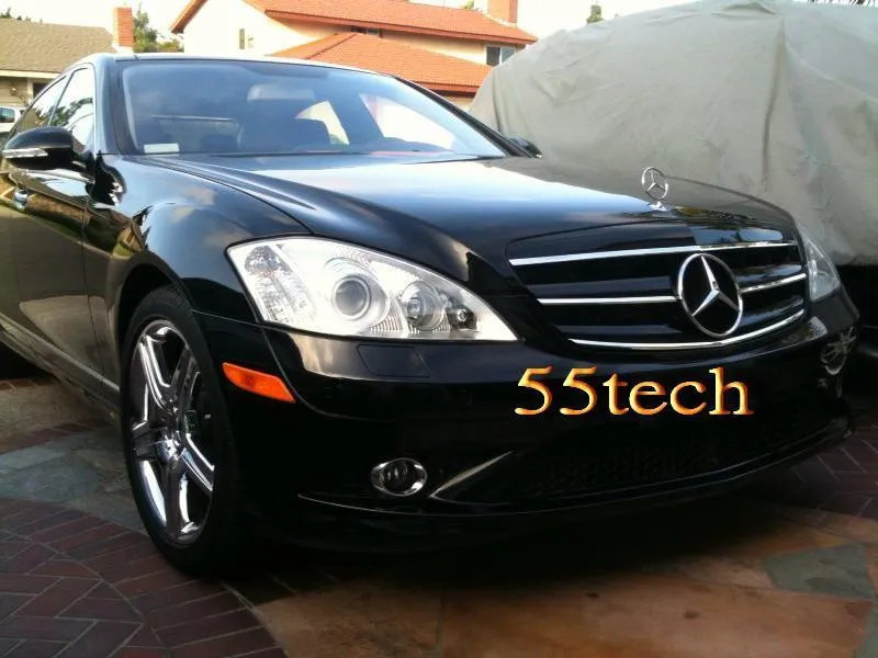 Mercedes Benz W221 2007~2009 S-Class 3 Fins Sports Grille