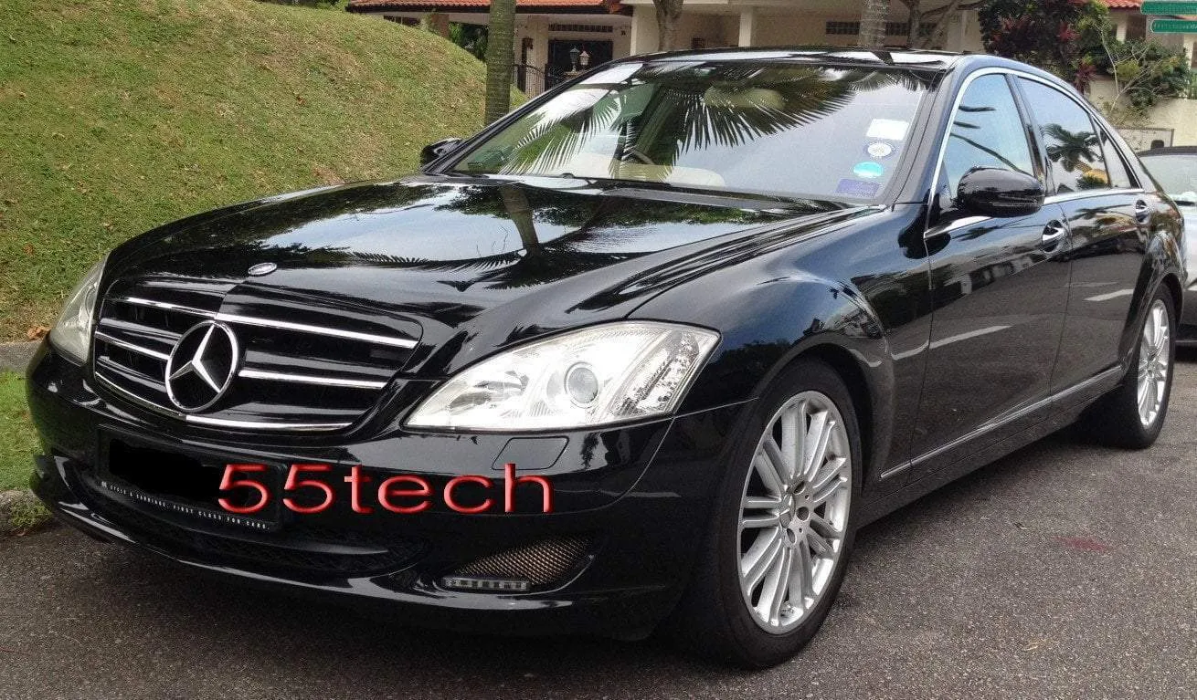 Mercedes Benz W221 2007~2009 S-Class 3 Fins Sports Grille