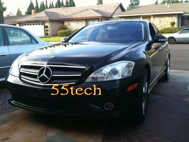 Mercedes Benz W221 2007~2009 S-Class 3 Fins Sports Grille