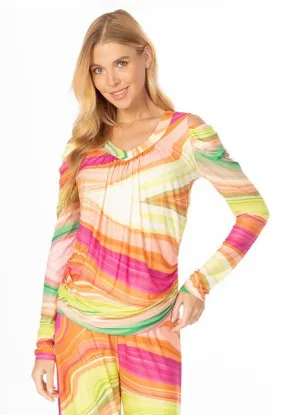 Mesh V Point Top