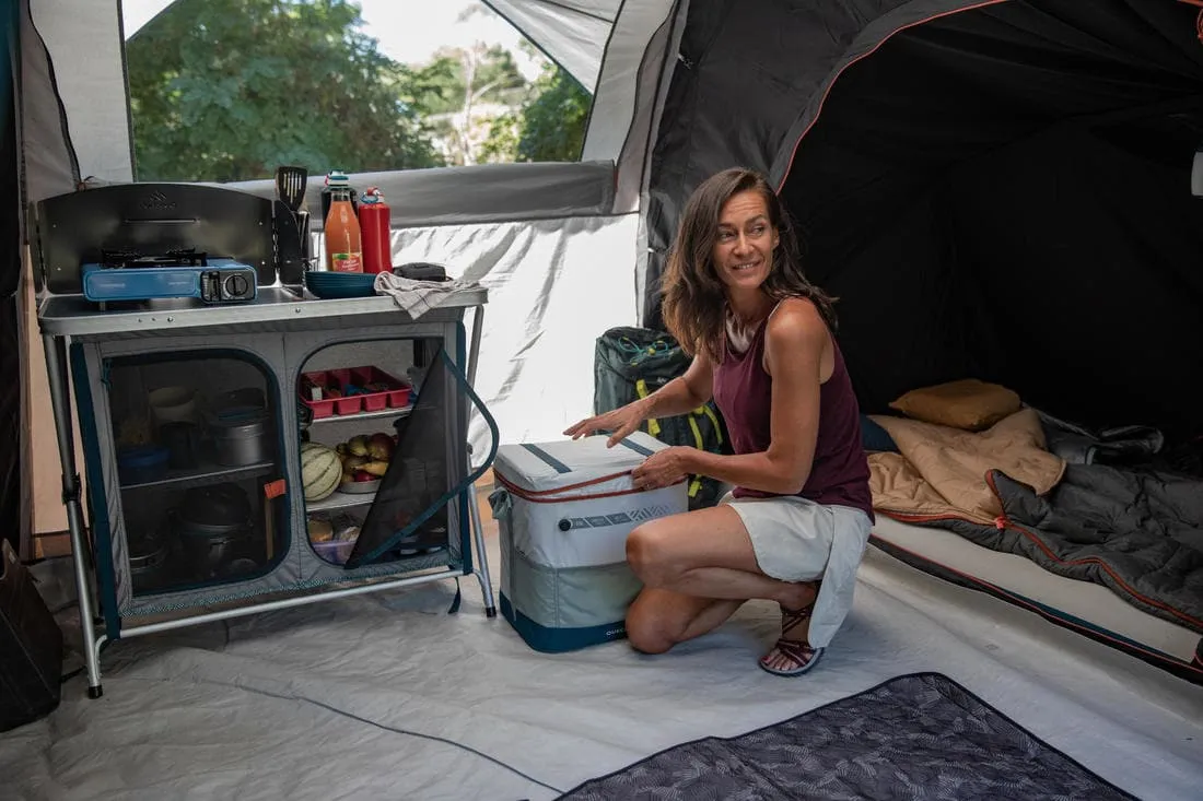MEUBLE DE CUISINE PLIABLE POUR LE CAMPING