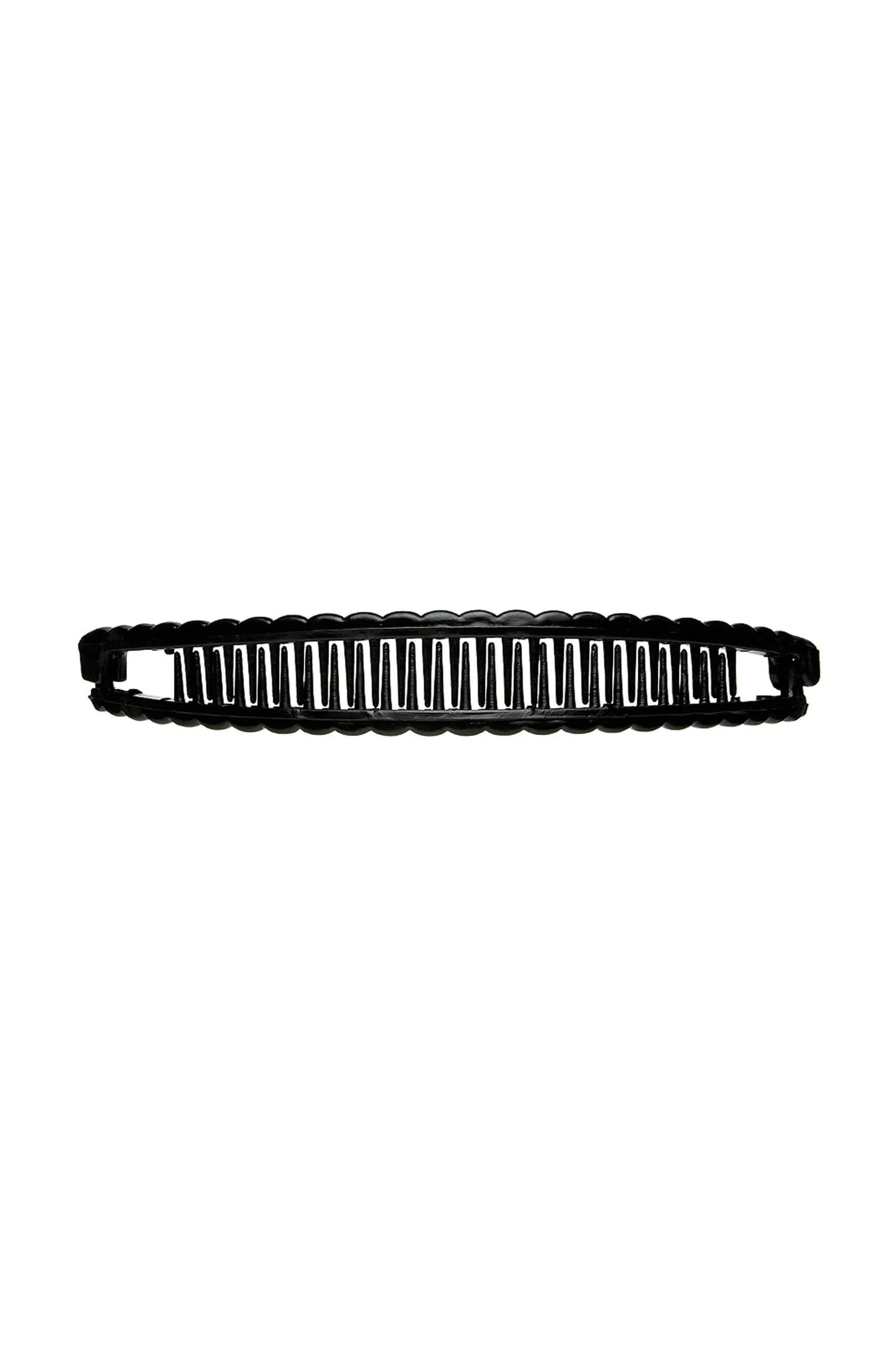 MITA Plastic Banana Hair Clip Black