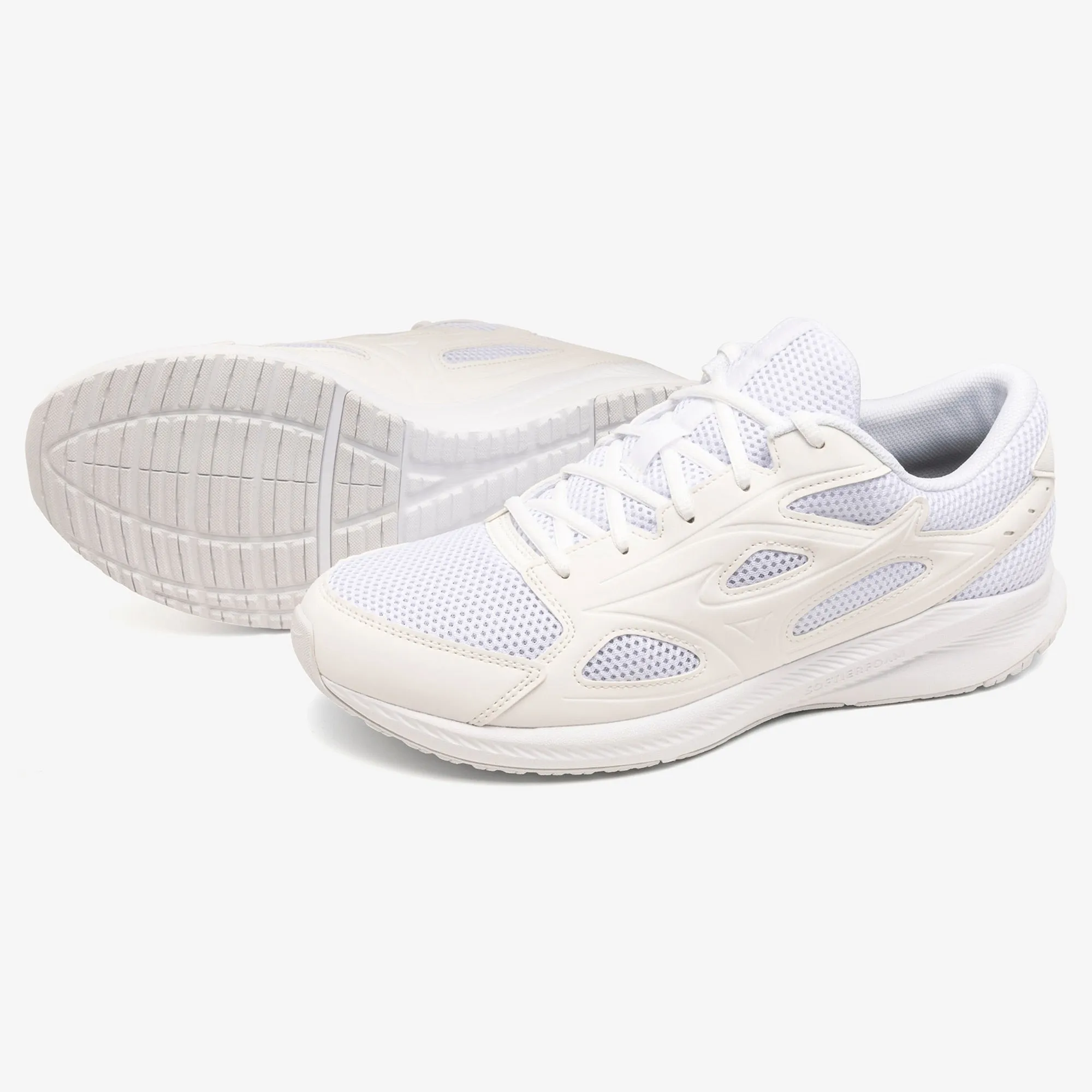 Mizuno Maximizer 26 Unisex Running Shoes (White)