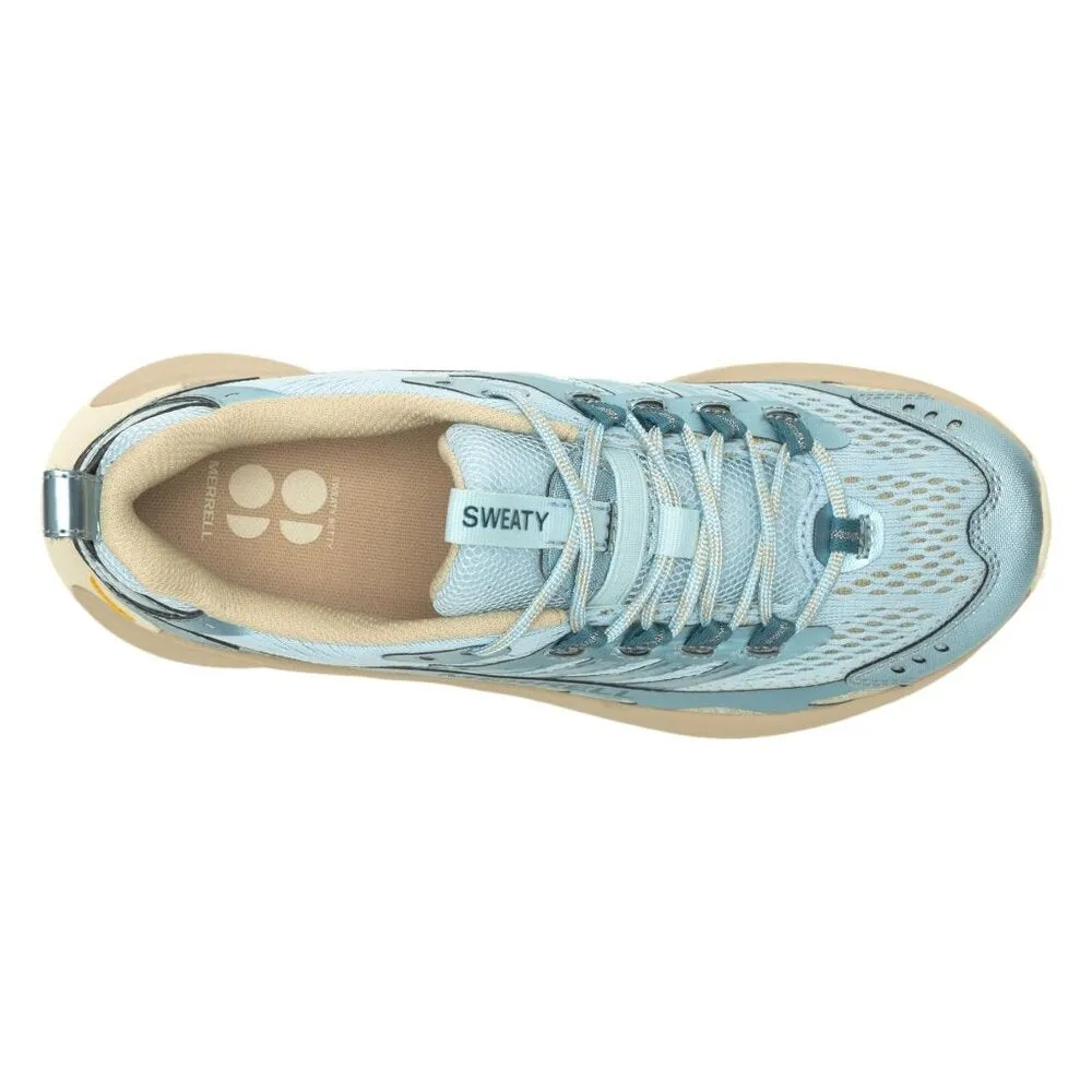 Moab Speed Breeze Blue Lace Up Sneakers