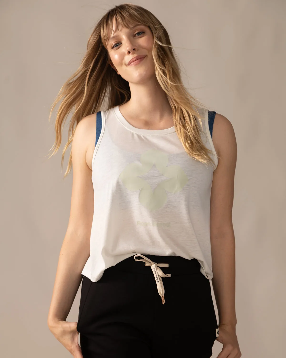 More Joy Tank top - Natural White