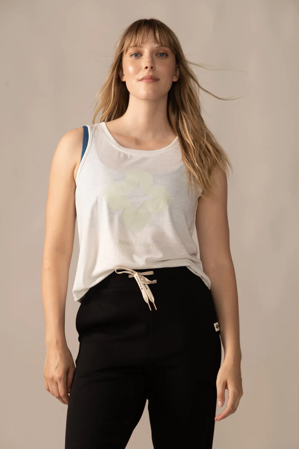 More Joy Tank top - Natural White