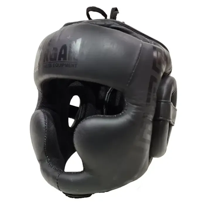 Morgan Sports B2 Bomber Leather Head Guard