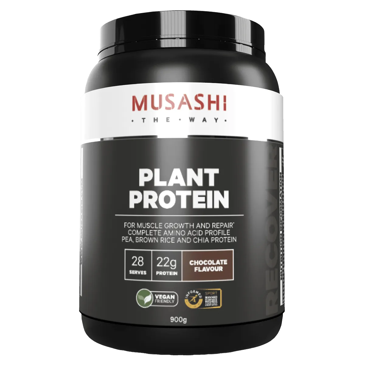 Musashi Plant Protein Chocolate 900g