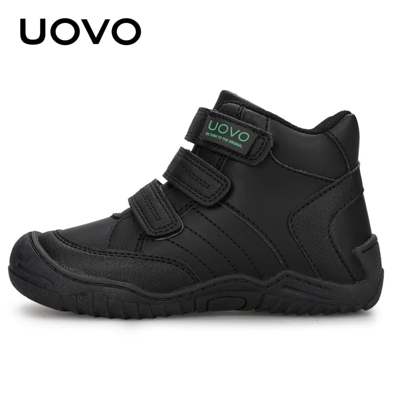 New Arrival School Shoes Mid-Calf Boys Hiking Fashion Sport Outdoor Sneakers