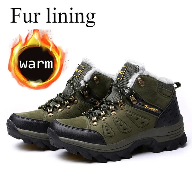 New Autumn Winter Sneakers Men Shoes Casual Outdoor Hiking