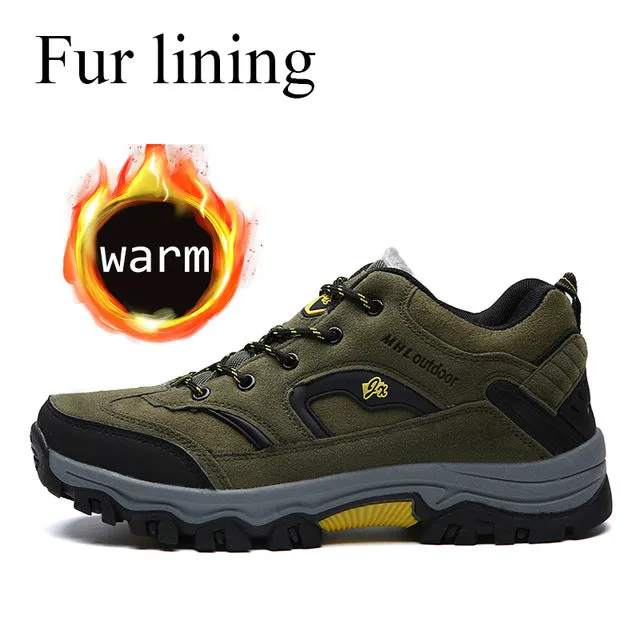New Autumn Winter Sneakers Men Shoes Casual Outdoor Hiking