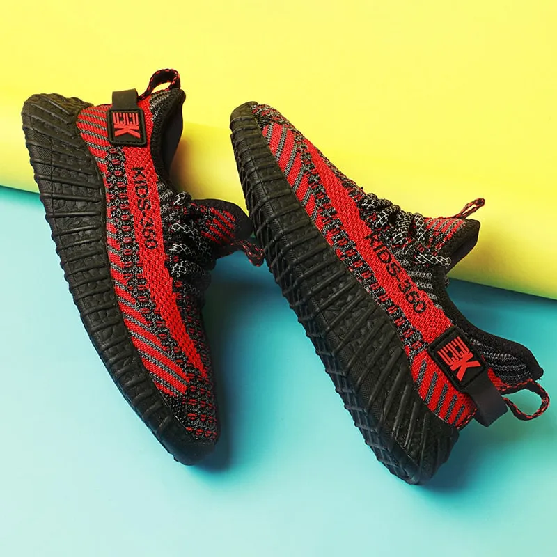 New Kids Fashion Sneakers Breathable Tennis Sport Walking Shoes