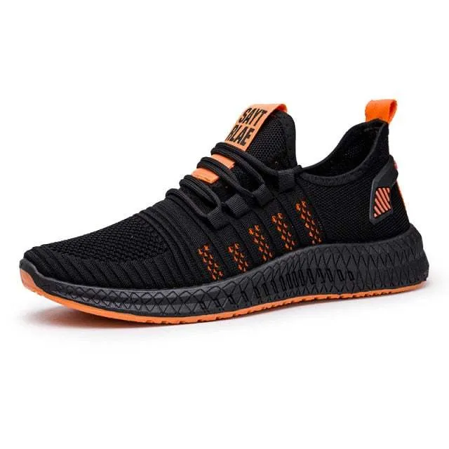 New Mesh Men's Sneakers Casual Shoes Lac-up Lightweight Comfortable Shoes