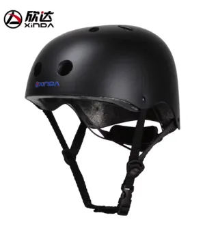 New Xinda Professional OutwardBound Helmet Safety Protect Helmet Outdoor Snow Sports, Camping & Hiking Riding Helmet Child Protective Equipment Matte Black Sz M