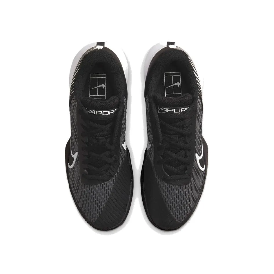 Nike Air Zoom Vapor Pro 2 Hard Court Black & White Women's Tennis Shoes