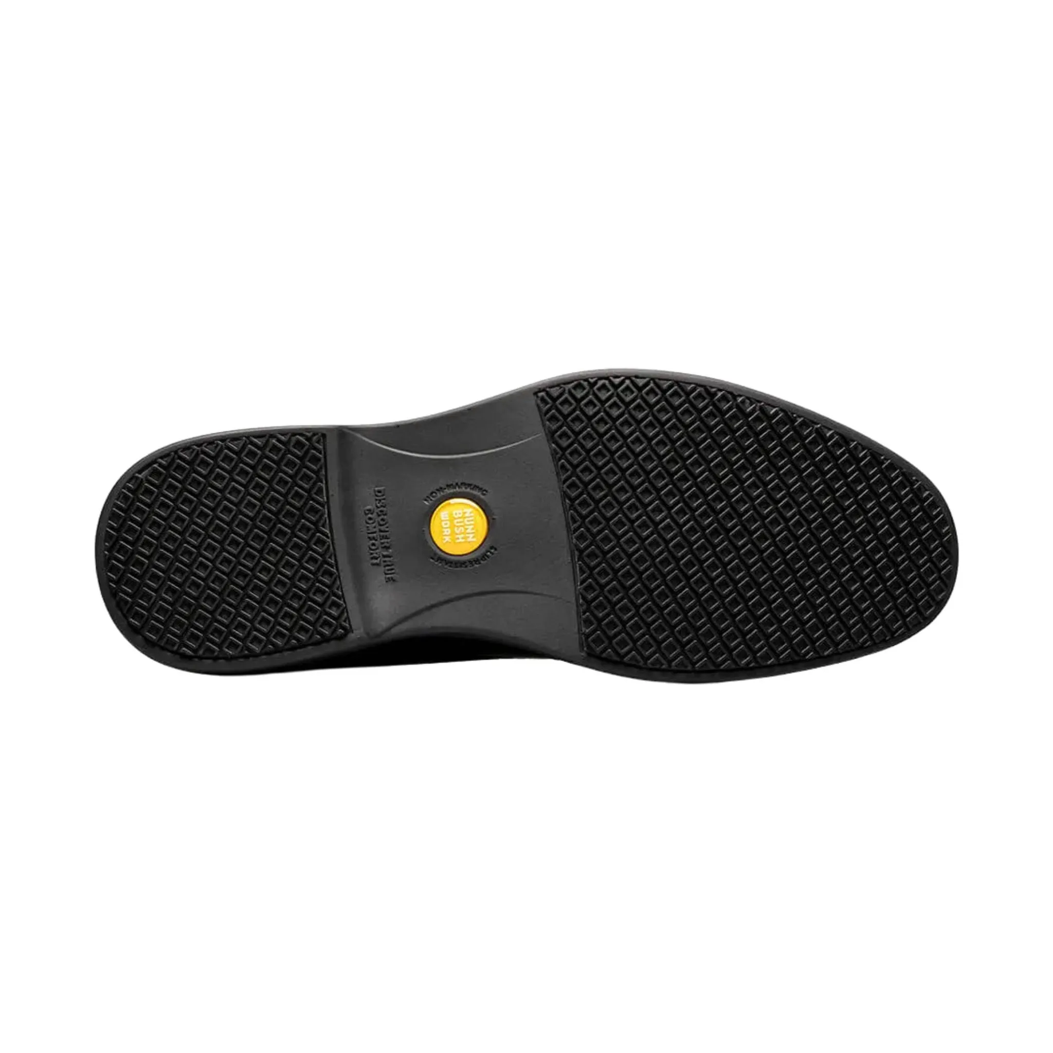 Nunn Bush Wade Work Plain Toe Oxford Work Shoes - Black