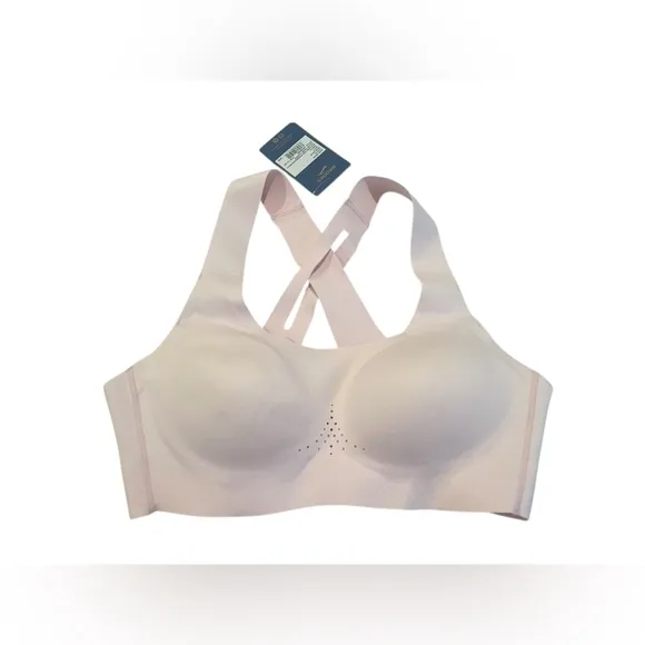 NWT Brooks Women’s Crossback 2.0 Sports Bra in Quartz in size 34 A/B