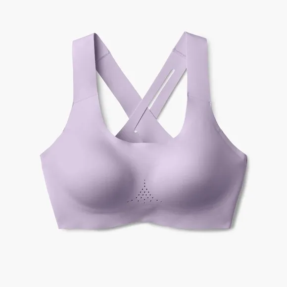 NWT Brooks Women’s Crossback 2.0 Sports Bra in Quartz in size 34 A/B