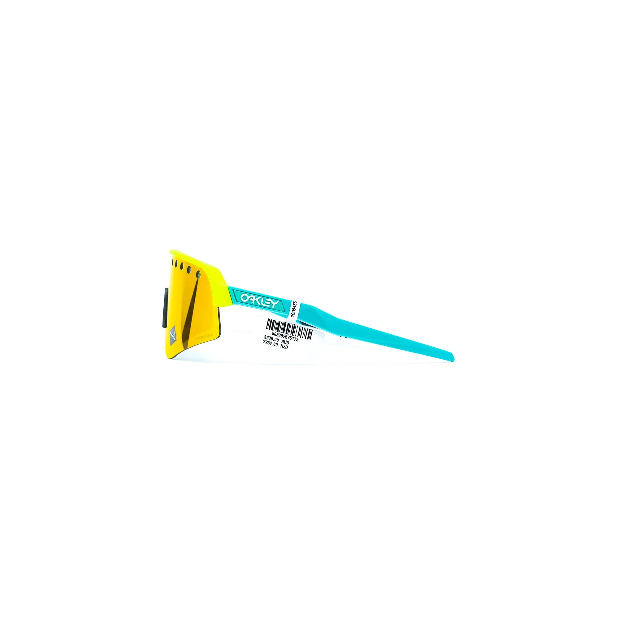 Oakley Sutro Lite Sweep Sunglasses - Tennis Ball Yellow (Prizm Ruby Lens)