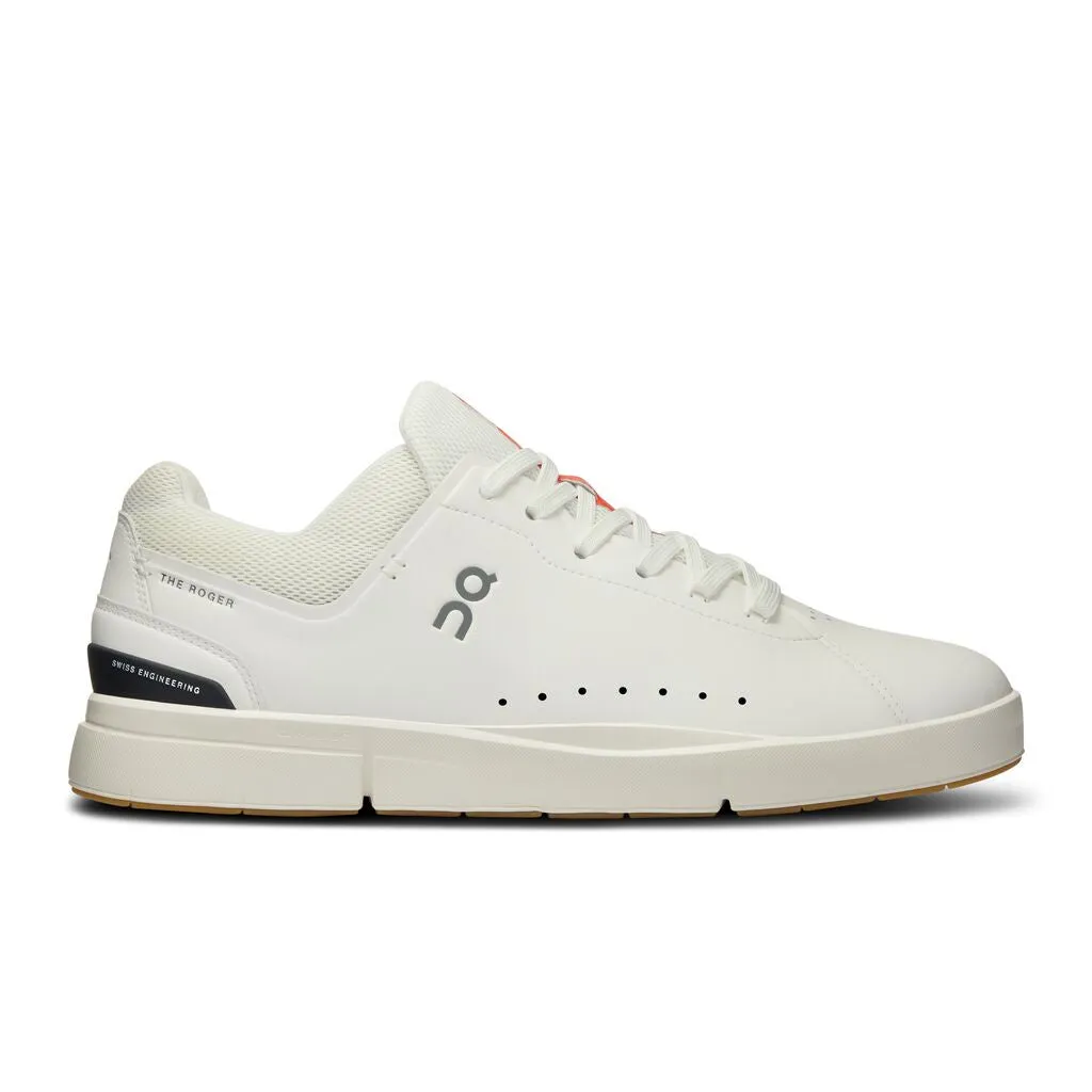 On Running The Roger Advantage (Mens) - White/Spice