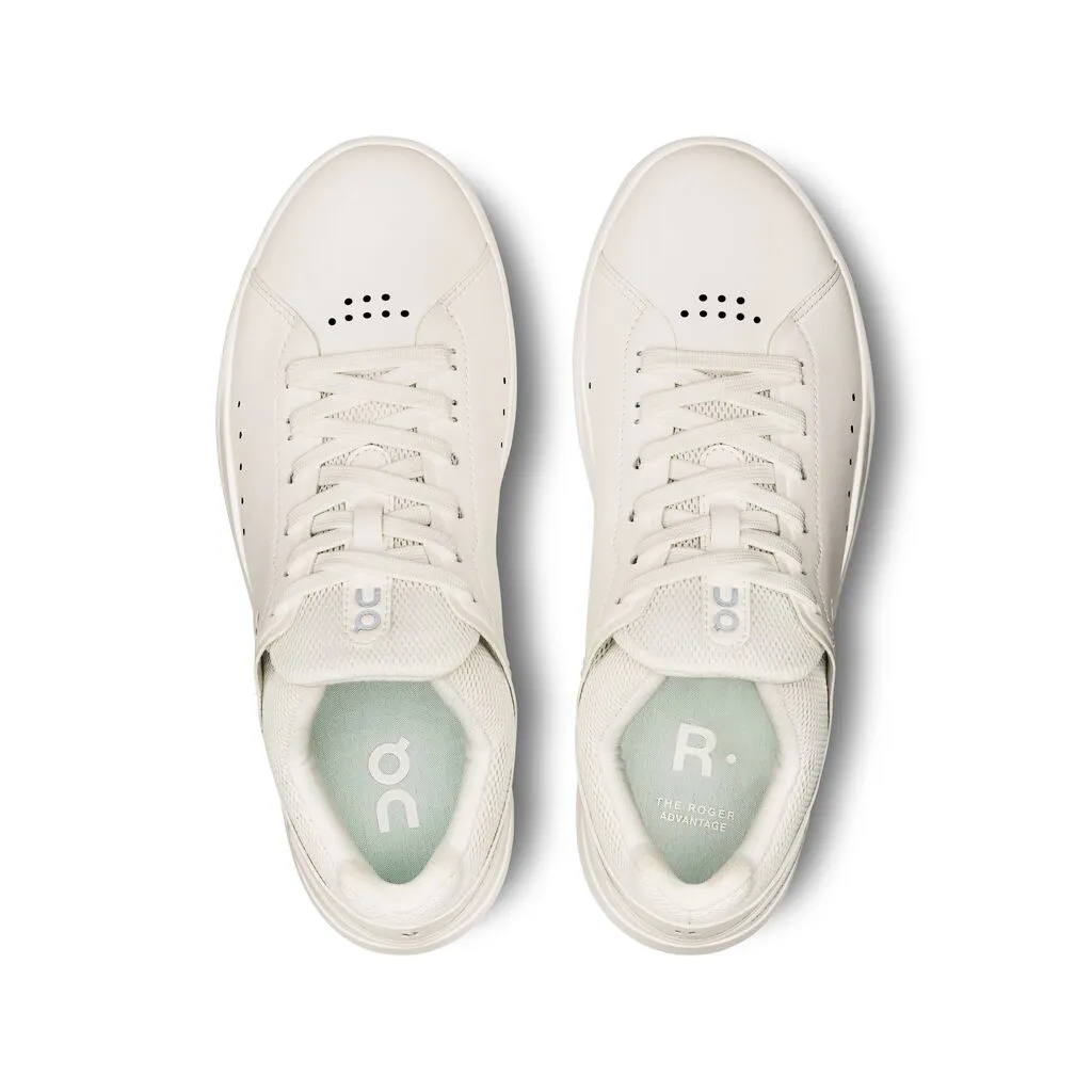 On Running The Roger Advantage (Womens) - White/Undyed