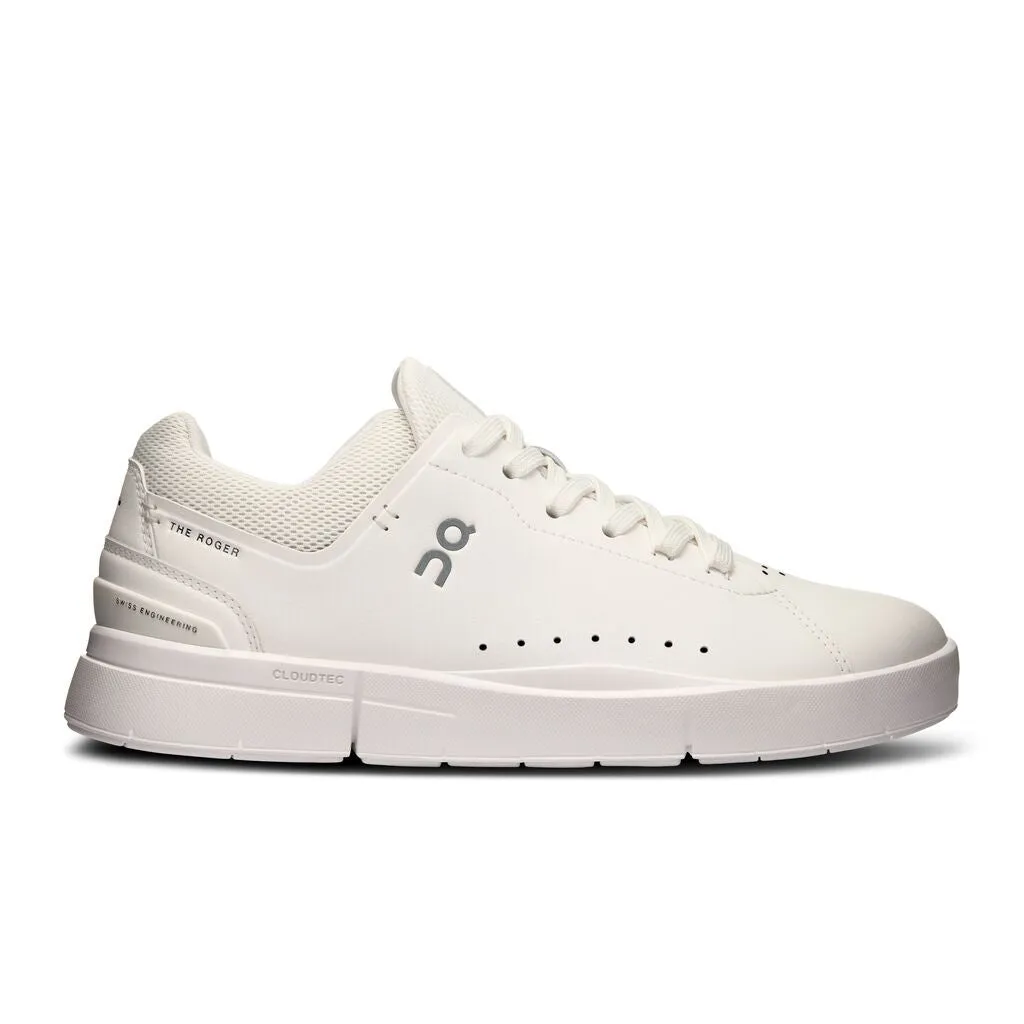 On Running The Roger Advantage (Womens) - White/Undyed