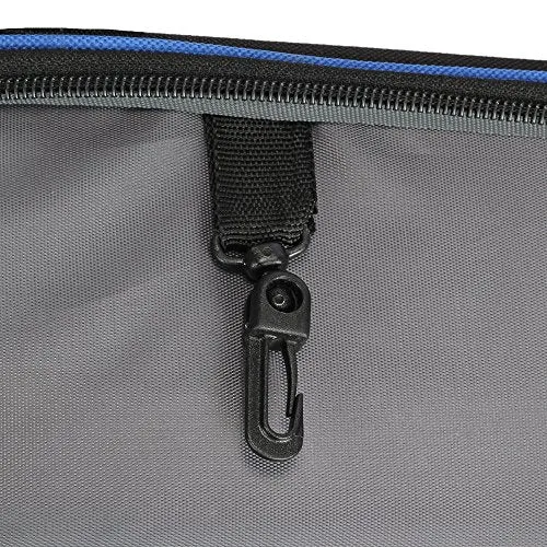 One O One - Lines Collection Triple Black Blue Badminton Kitbag/Tennis Kitbag