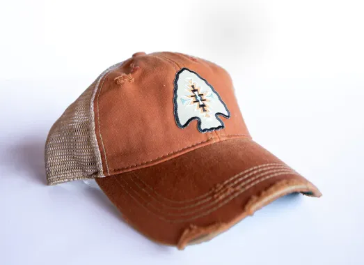 Original Cowgirl Clothing Cap: Arrowhead Lulu