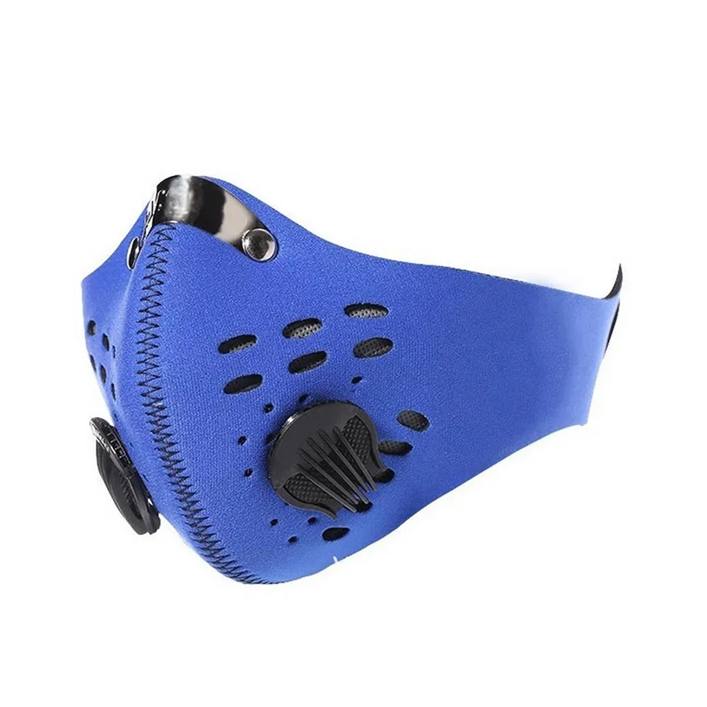 Outdoor Sports Anti-dust Reusable Riding Face Cover with Carbon Filter