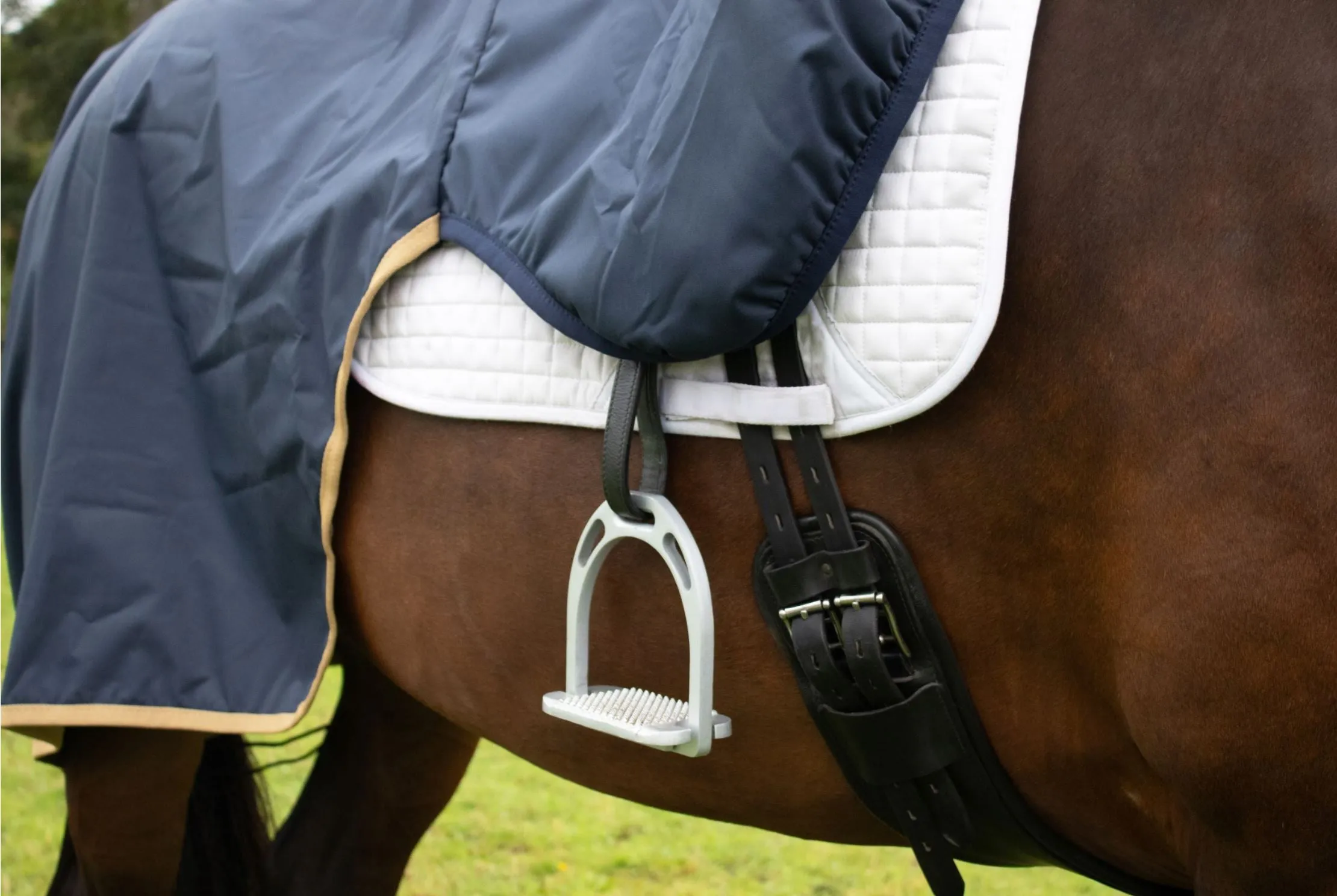 OUTLET - Navy Summer Weight Waterproof Ride - On Exercise Sheet