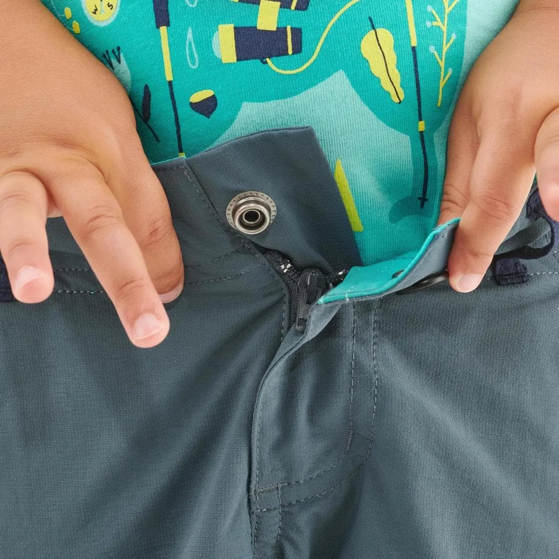 Pantalon de randonnée modulable enfant 2-6 ans, MH500