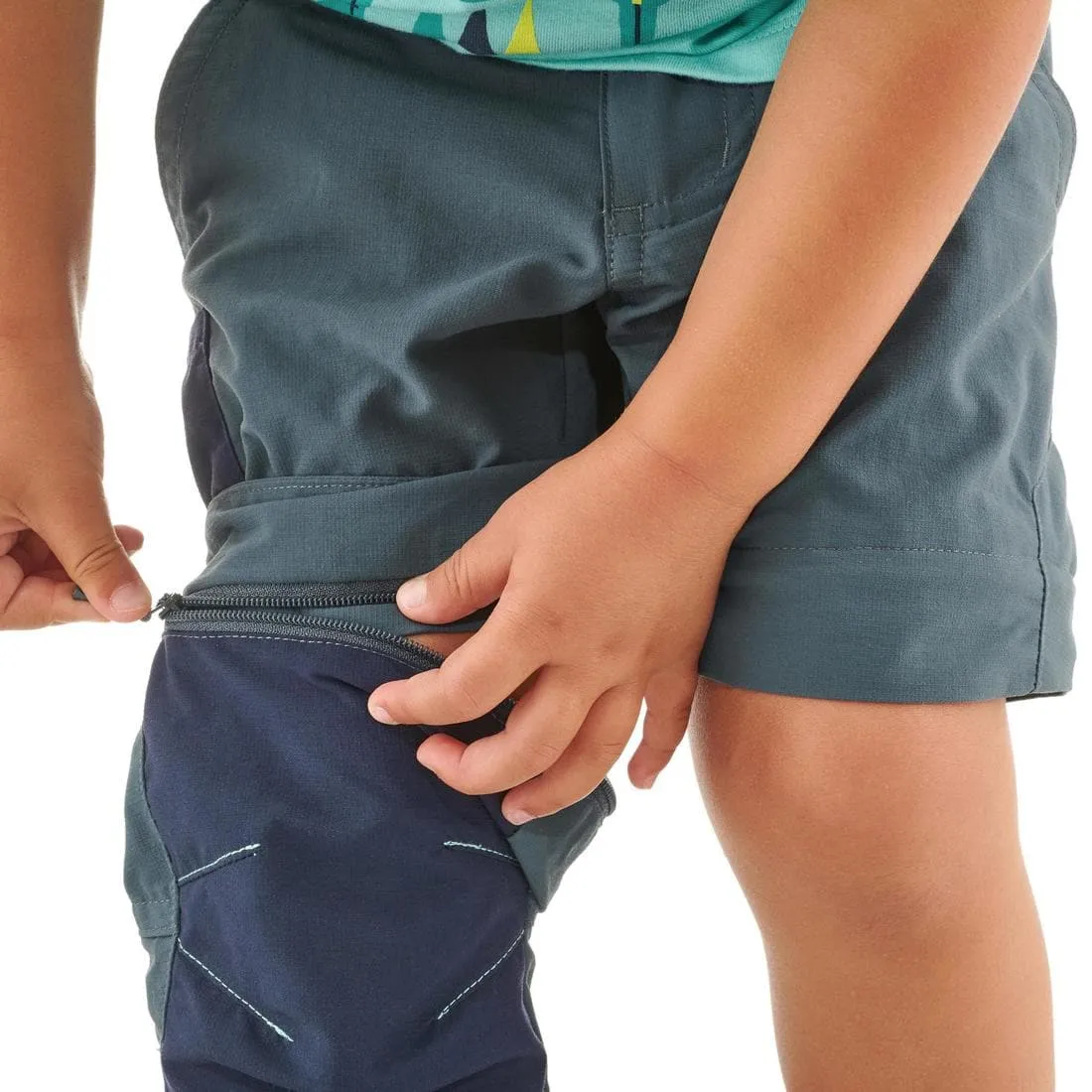 Pantalon de randonnée modulable enfant 2-6 ans, MH500