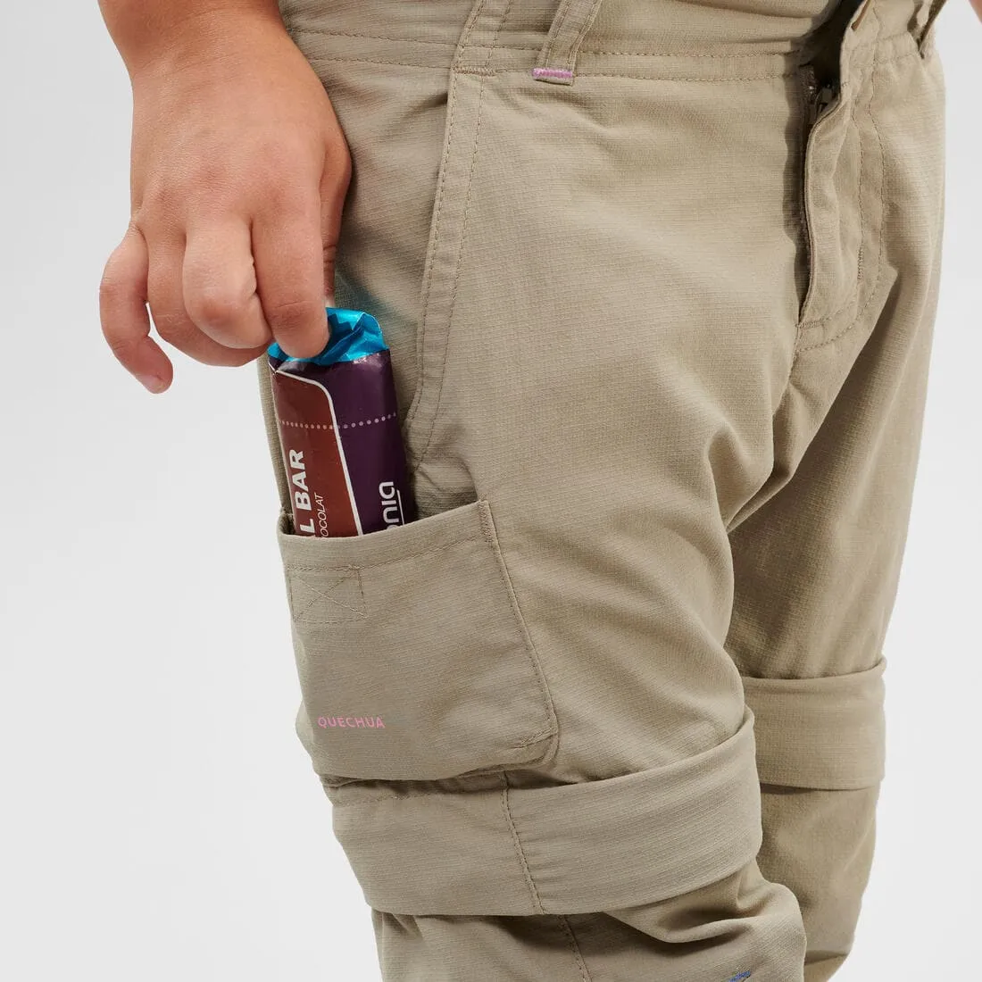 Pantalon de randonnée modulable enfant 2-6 ans, MH500