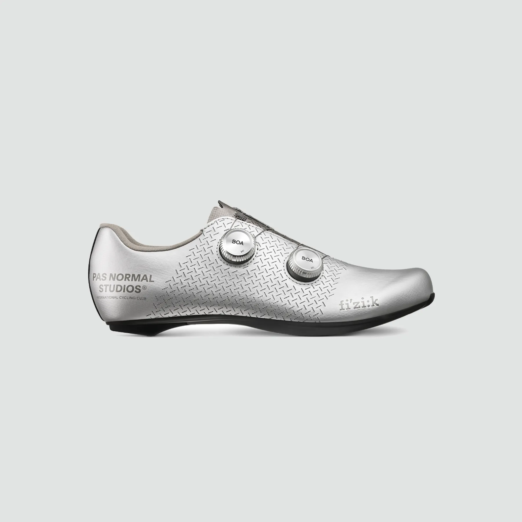 Pas Normal Studios x Fizik Mechanism Road Shoe - Silver