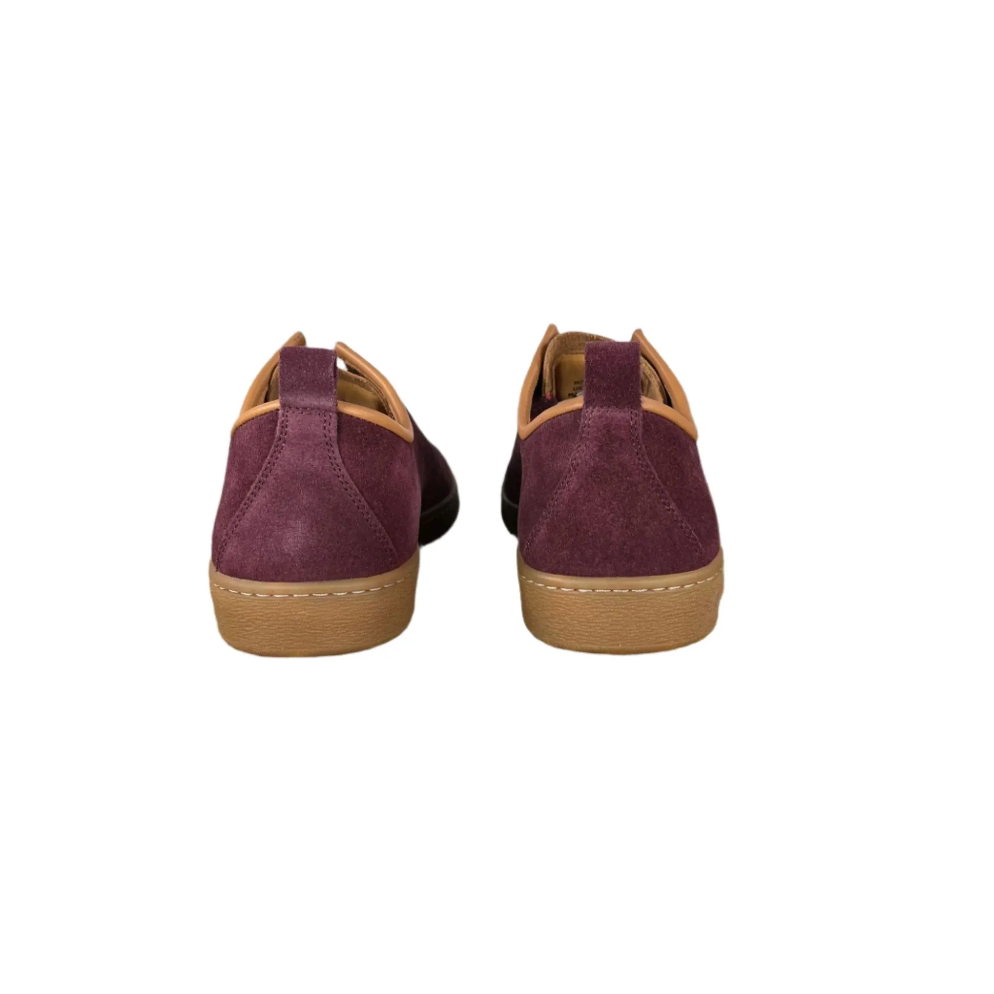 Paul Smith Miyata Bordeaux Suede Low Top Sneakers