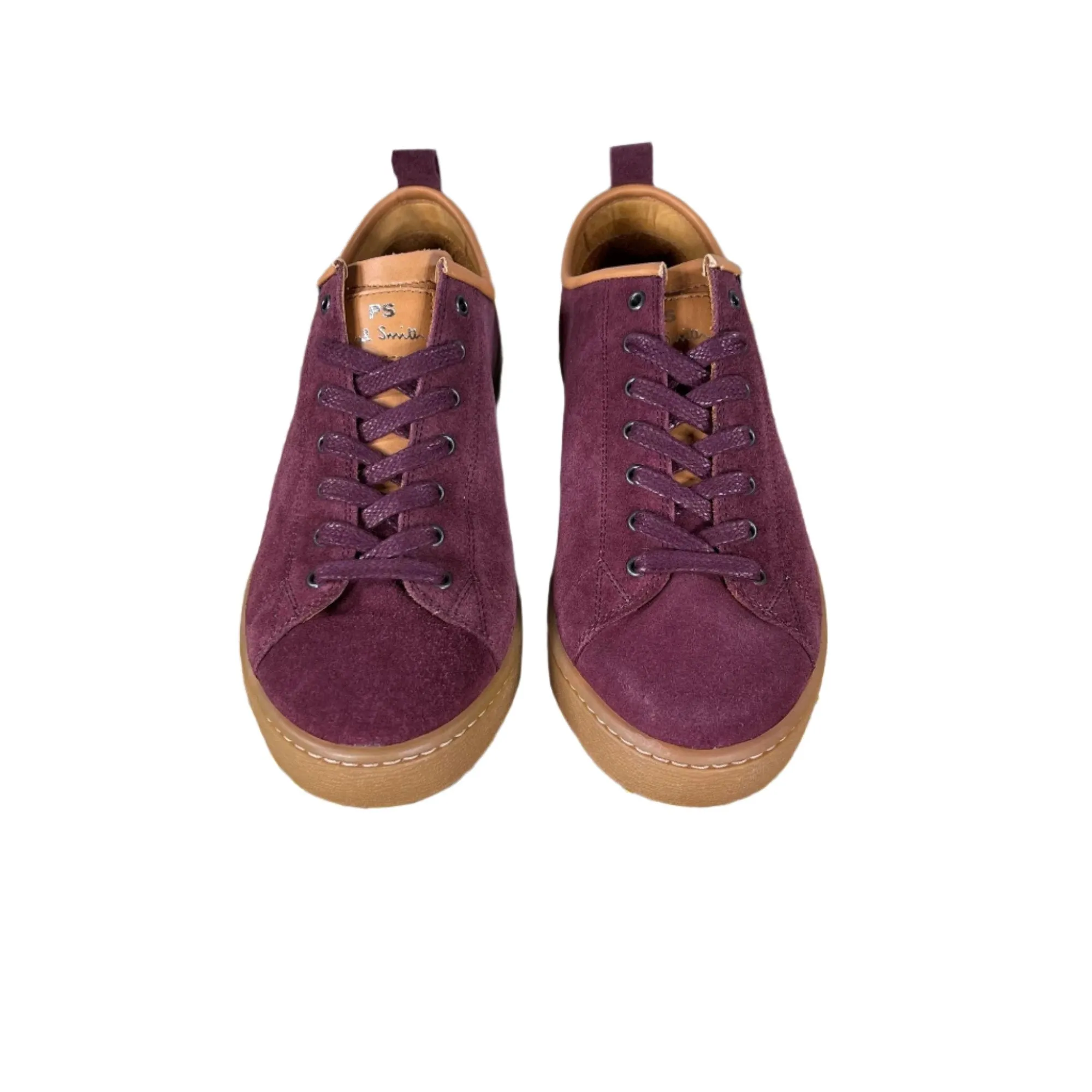 Paul Smith Miyata Bordeaux Suede Low Top Sneakers