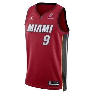 Pelle Larsson Nike Jordan Brand Miami HEAT Statement Red Swingman Jersey