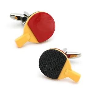 Ping Pong Paddles Cufflinks
