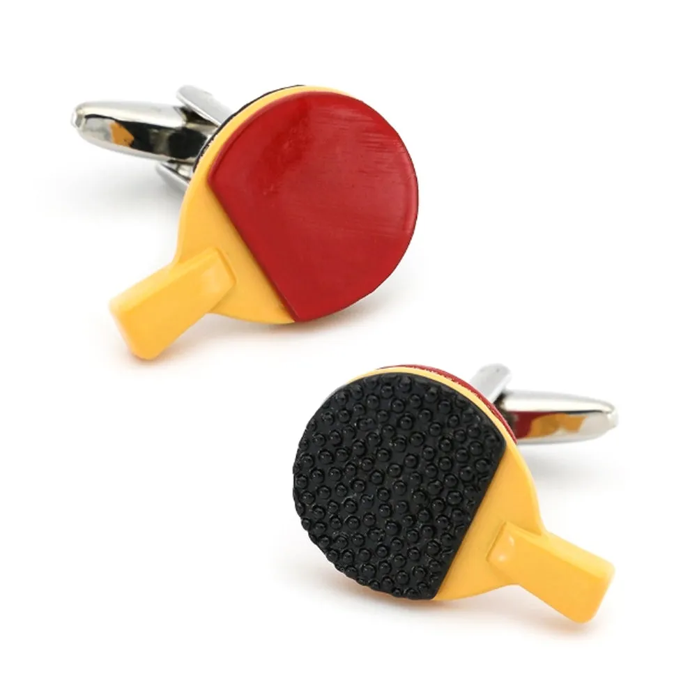 Ping Pong Paddles Cufflinks