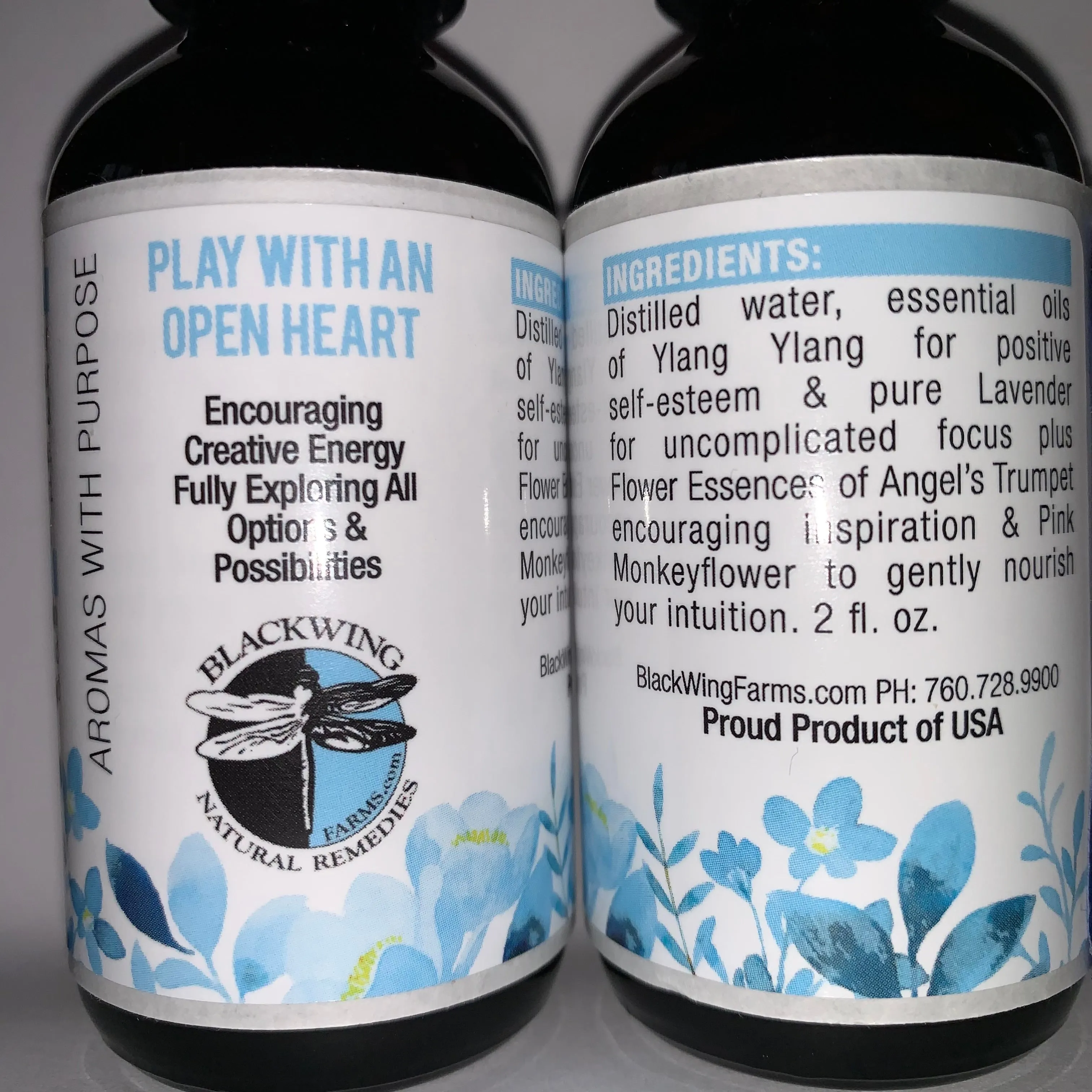 PLAY WITH AN OPEN HEART -   Lavender and Ylang Ylang Blend