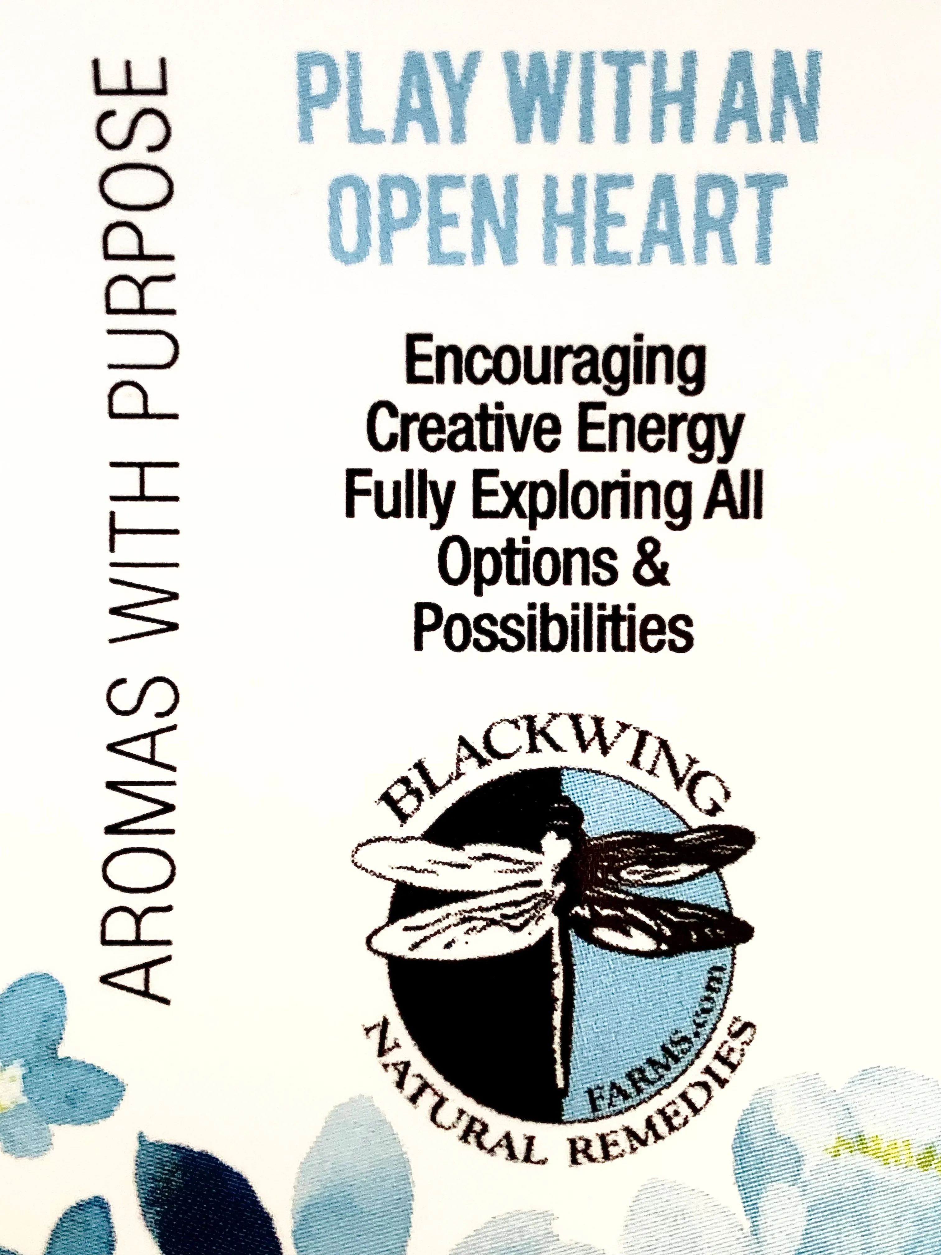 PLAY WITH AN OPEN HEART -   Lavender and Ylang Ylang Blend