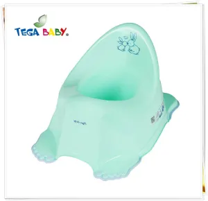 Potty Chair Training Seat Baby Toilet Non-Slip Bunny Green