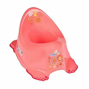 Potty Chair Training Seat Baby Toilet Non-Slip Folk Peach