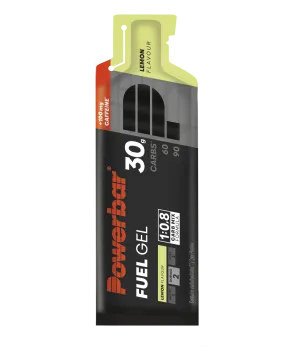 Powerbar Fuel Gel 30   100mg Caffeine, Lemon, 50ml