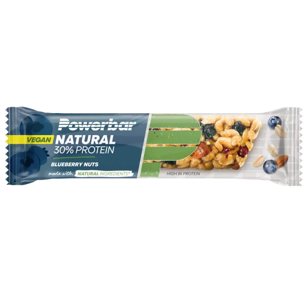 Powerbar Natural Protein, Riegel, Blaubeere-Nuß, 40 g