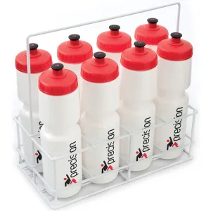 Precision Training Water Bottle Carrier & 8 Bottles